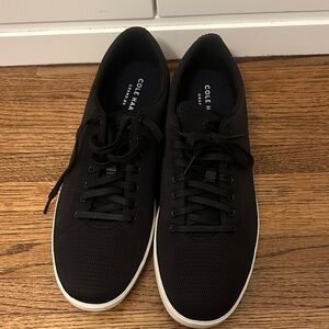 Cole Haan Men's Black and White Sneakers